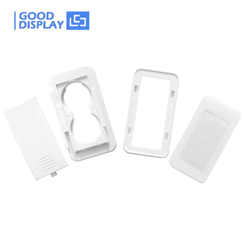 5pcs 2.13-Inch ESL Tag Shell Case Dual Battery Support for Extended Power (Can Put 2 Batteries)