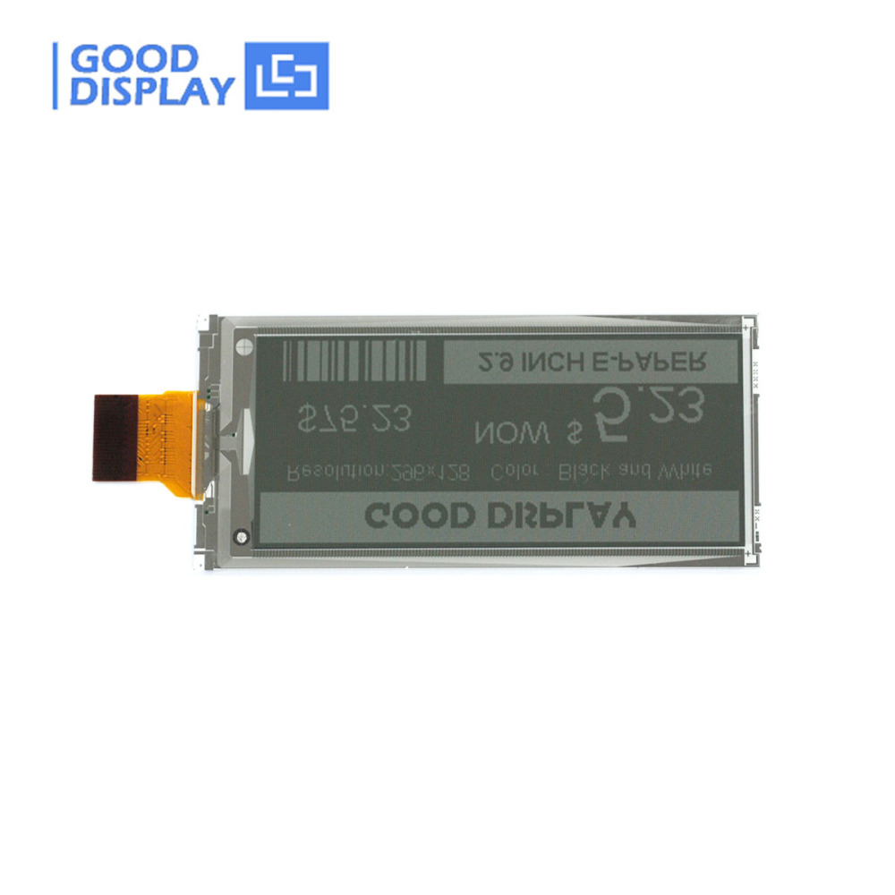 2.9 inch e-paper display partial refresh 4 Grayscale black and white, GDEM029T94