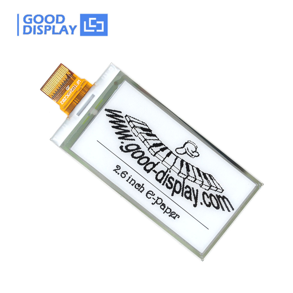 2.6 inch DES e-paper display screen module low temperature, GDEW026M01