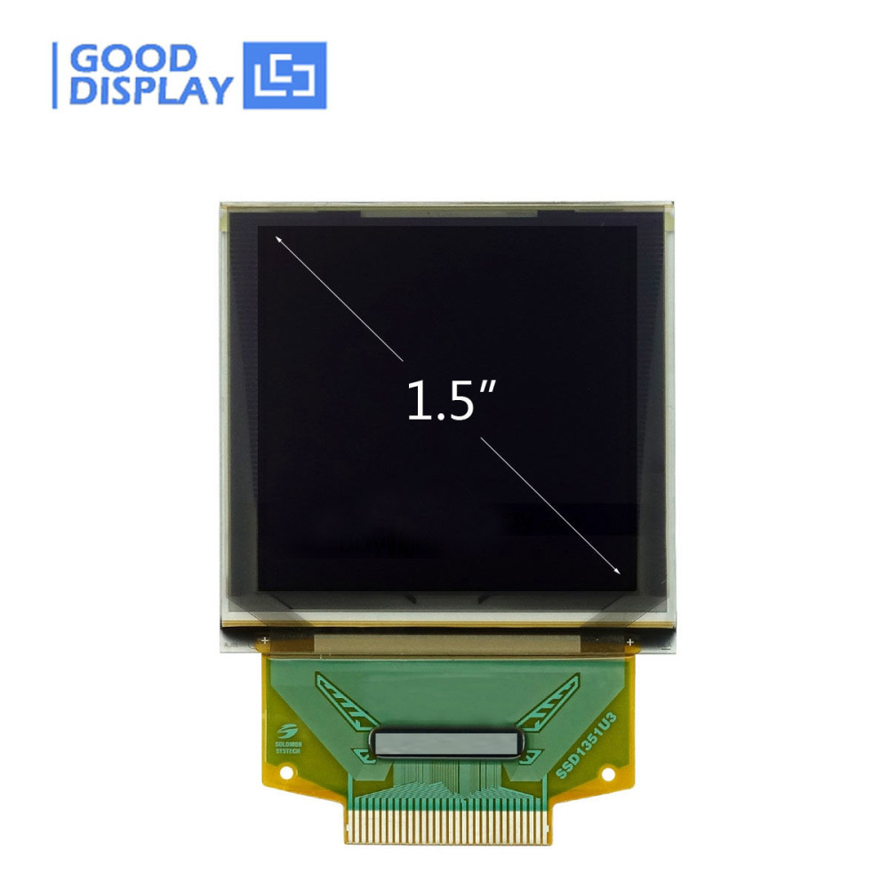 1.5 inch Color OLED Display Panel 128x128 Pixels, GDO0150C