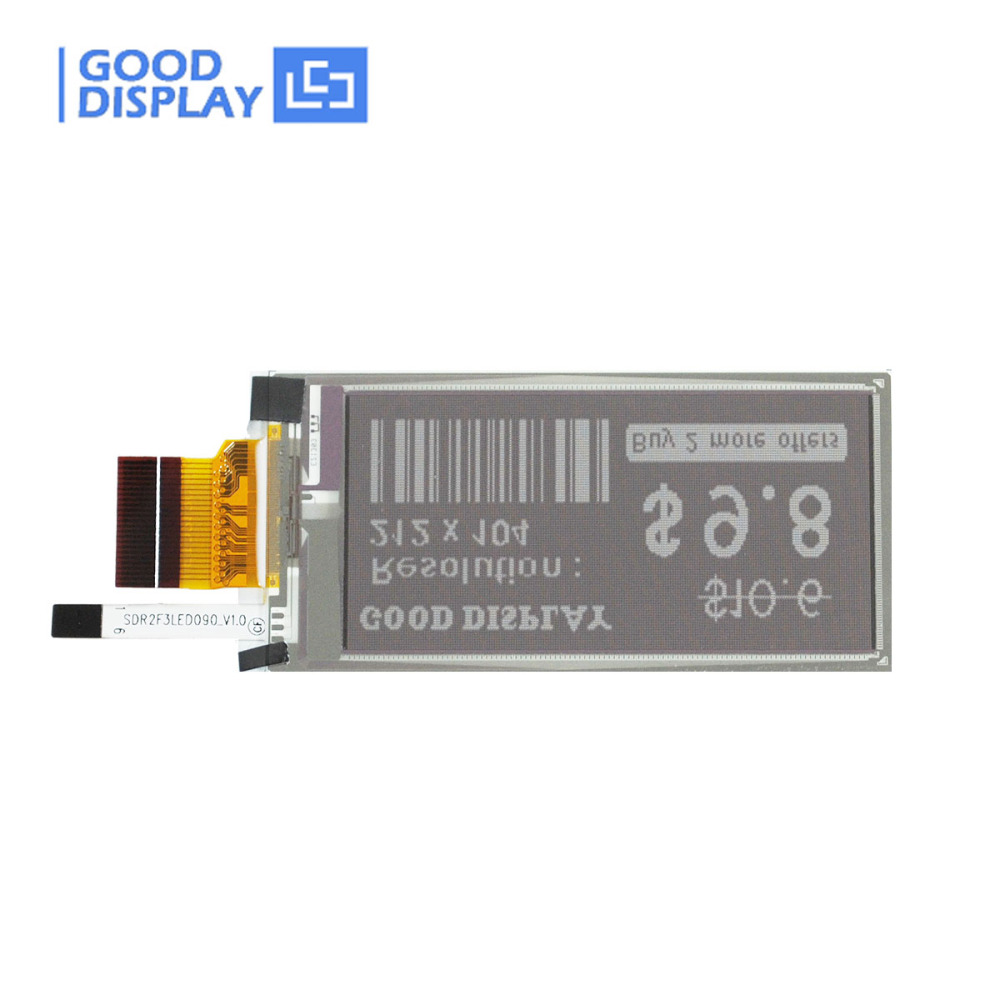 2.13 inch e-paper display with frontlight backlit partial refresh E-ink GDEW0213T5D-FL01