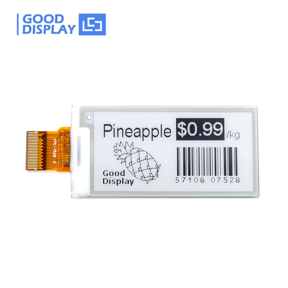 2.13 inch e-paper screen module partial refresh, 4 Grayscale, GDEM0213B74