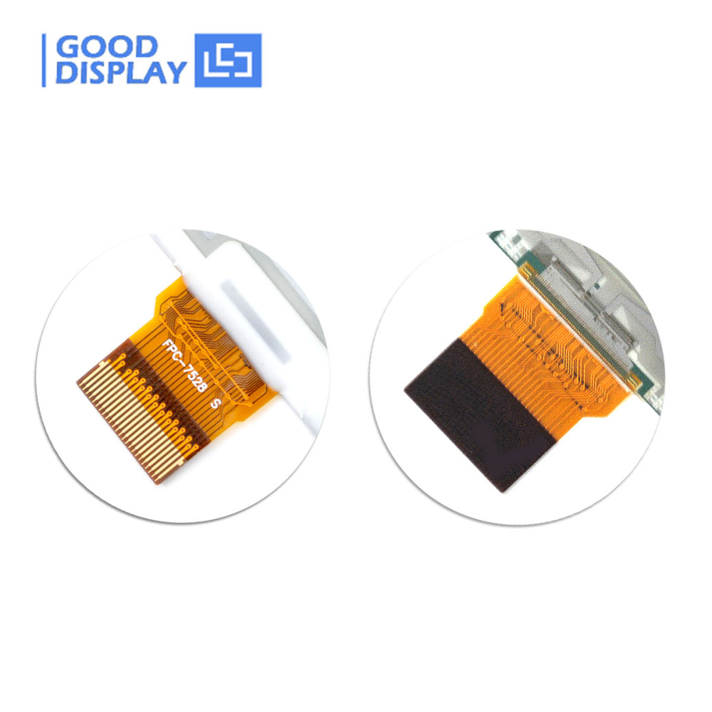2.13 inch e-paper screen module partial refresh, 4 Grayscale, GDEM0213B74