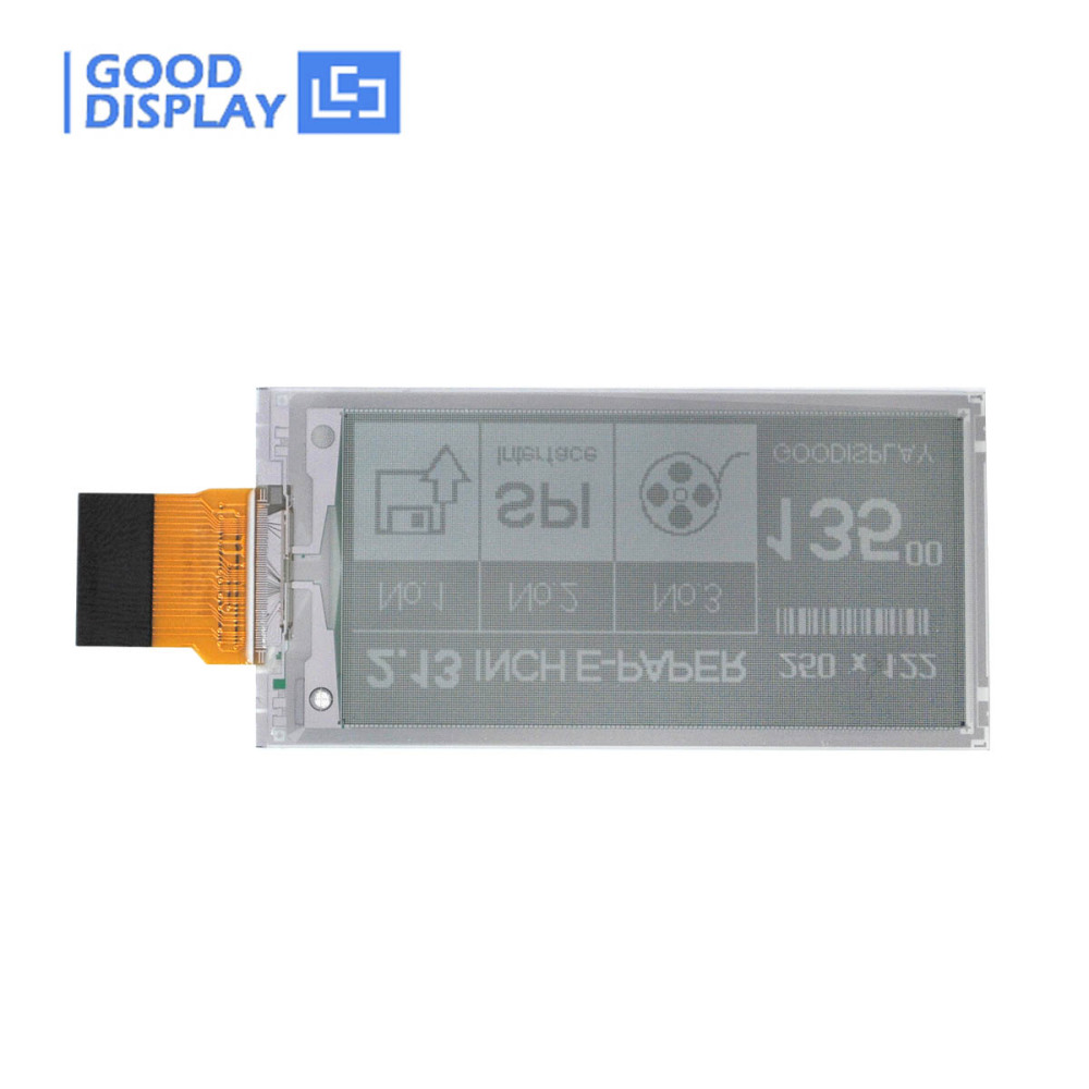 2.13 inch 1.5s Fast Refresh 250x122 Raspberry Pi EPD supports Electronic Epaper price Tag