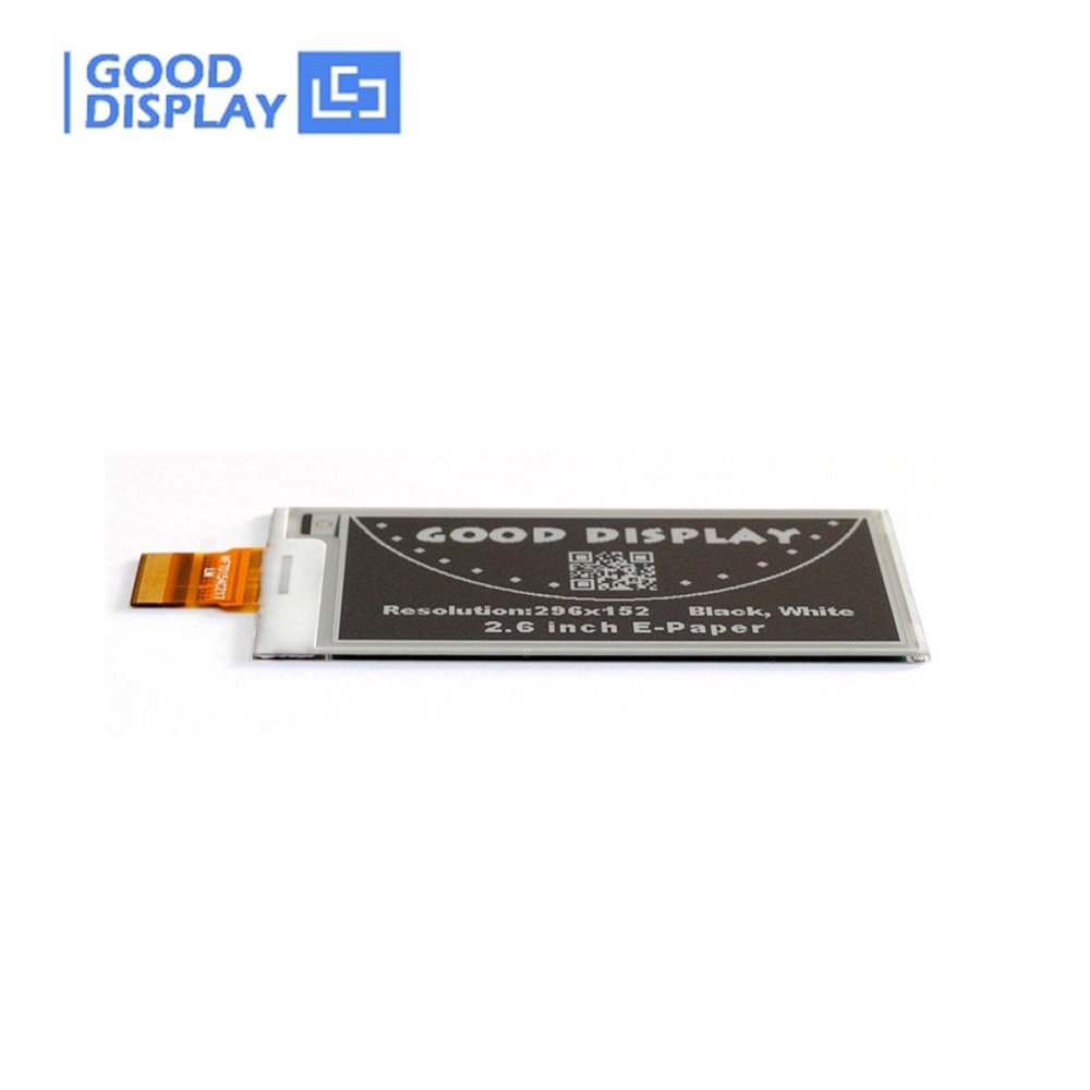 2.6 Inch E-paper Display 0.3s Partial Refresh 4 Grayscale E-ink Screen