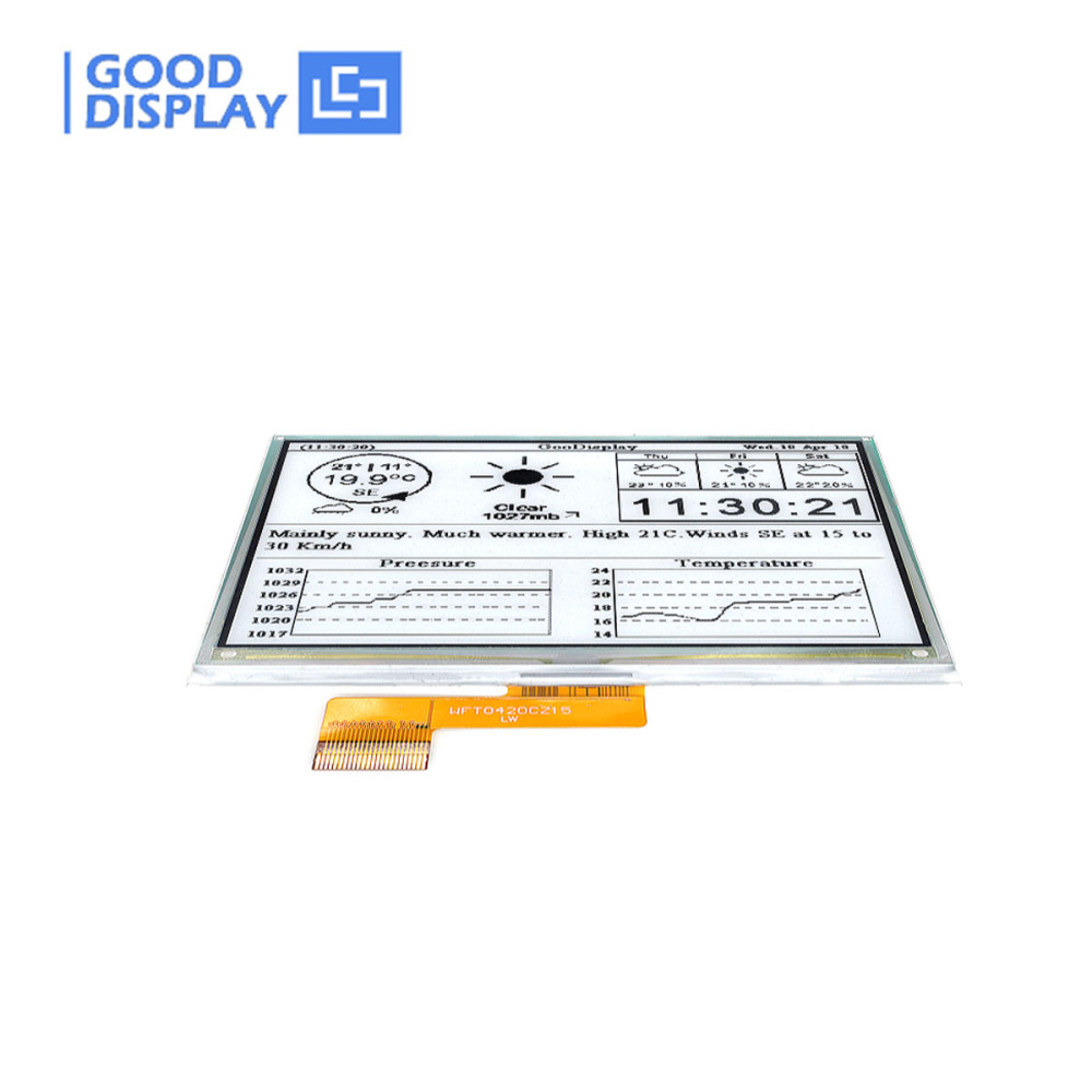 4.2 inch DES e-paper display module extended operating temperature, GDEW042M01