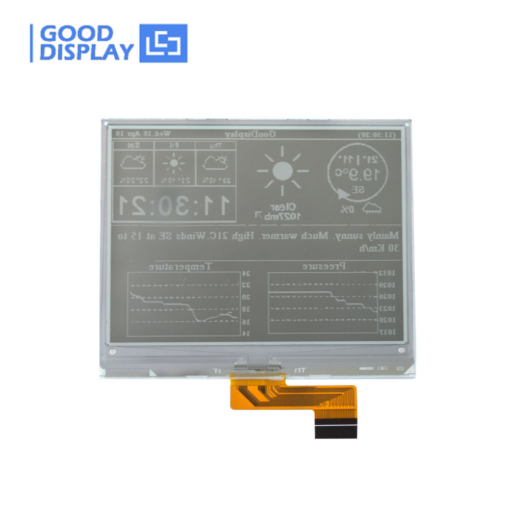 4.2 inch DES e-paper display module extended operating temperature, GDEW042M01