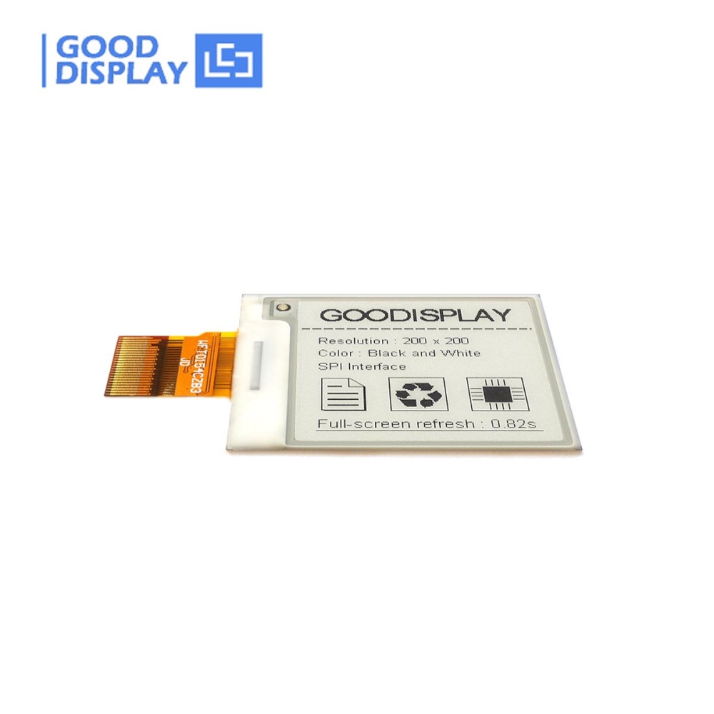 1.54 Inch 200x200 SPI EPD Screen GDEW0154M09 Arduino E-Paper Display Module, 2pcs GDEW0154M09 with DEArduino Demo Kit DEArduino-L(C02)