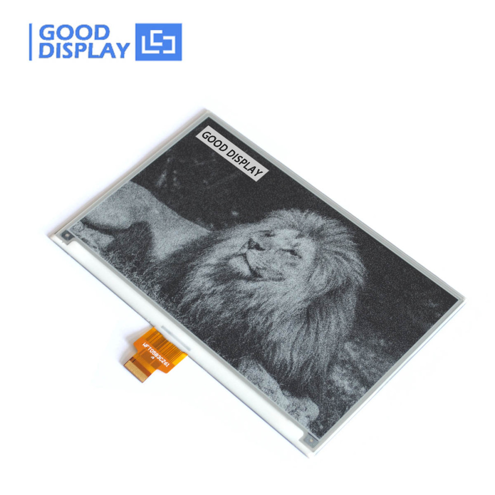 7.5 inch big e-paper screen 800x480 SPI interface EPD, GDEW075T7