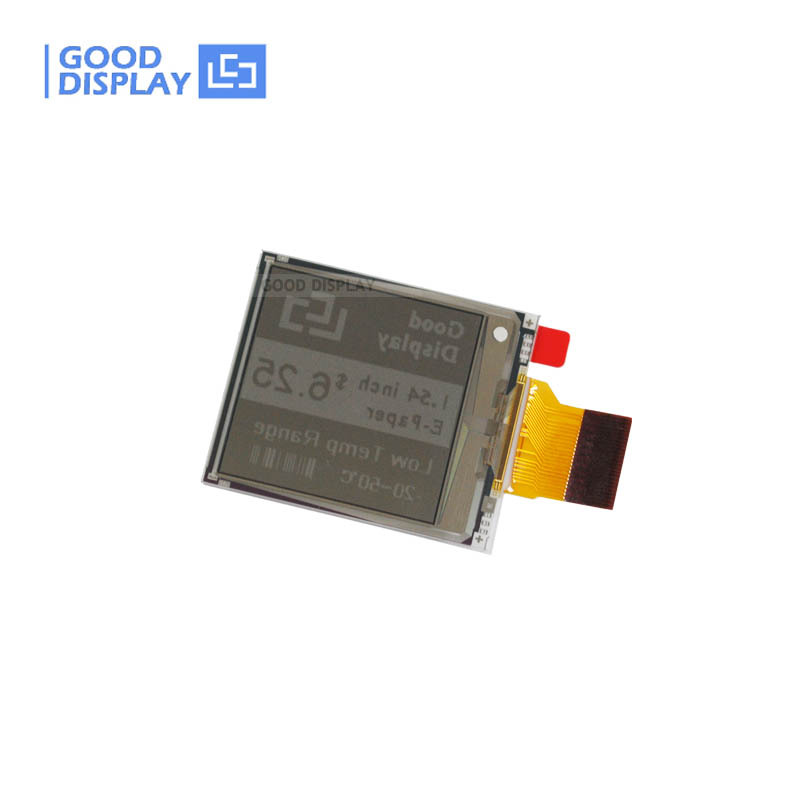 1.54 inch e-paper-display -20~55℃ 152x152 e-ink panel, GDEM0154E97LT