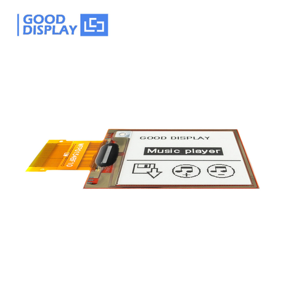 1.54 inch e-ink panel 152x152 flexible partial refresh epaperdisplay ACF Thermal Compression Bonding, GDEW0154I9FC
