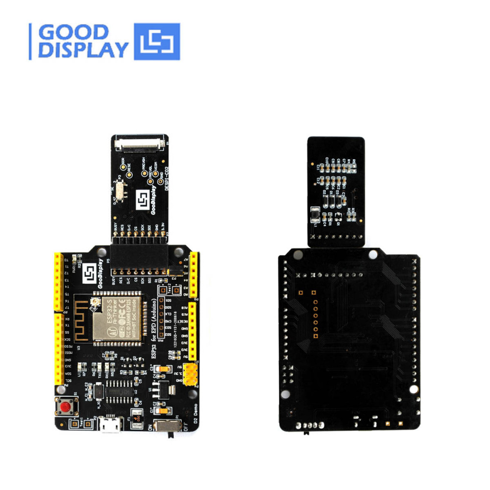 demo board E-INK screen driver board support WIFI and BLE,  ESP32-02
