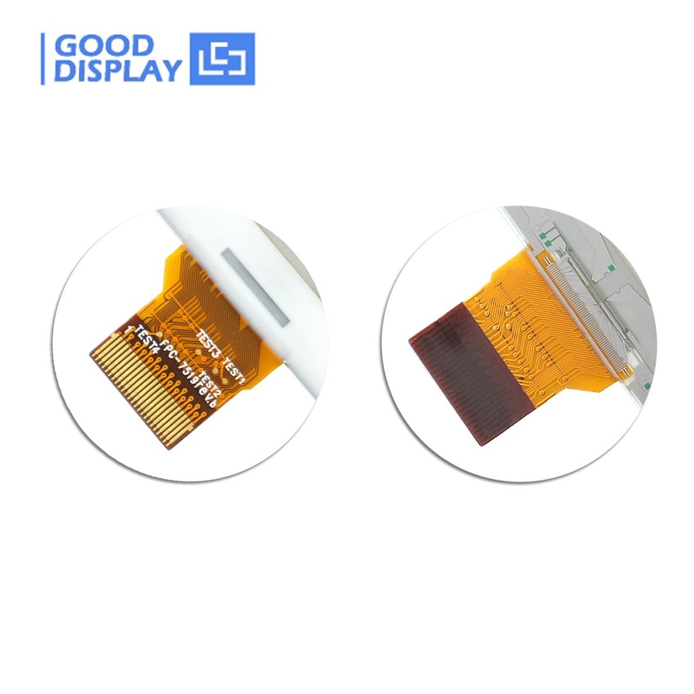 Small color electronic paper display 2.9 inch 296x128 epd, GDEM029C90