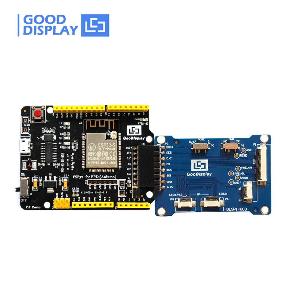 ESP32-03 E-INK display module for touchable e-paper screen, support wifi and BLE