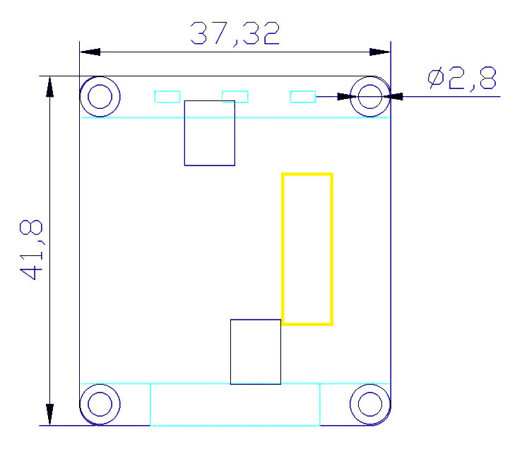 Color eink screen 1.54 inch 200x200 small e-paper display module, DESPI-K154Z90