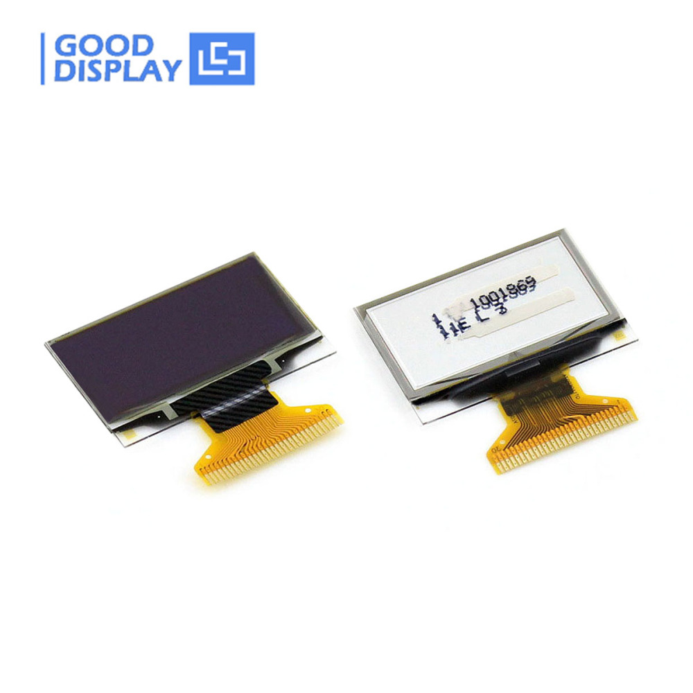 1.29 inch 128x64 mini oled display wide temperature -40~85C SSD1315, GDON0129RGW