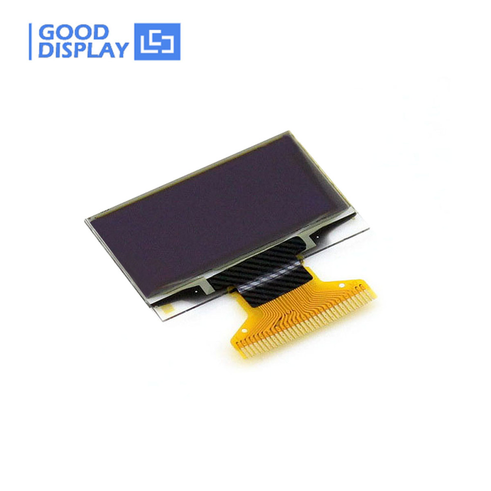 1.29 inch 128x64 mini oled display wide temperature -40~85C SSD1315, GDON0129RGW