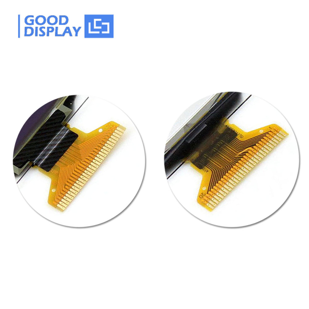 1.29 inch 128x64 mini oled display wide temperature -40~85C SSD1315, GDON0129RGW