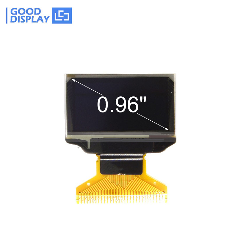 0.96 inch oled micro display micro screen I2C interface small oled display, GDO0096B