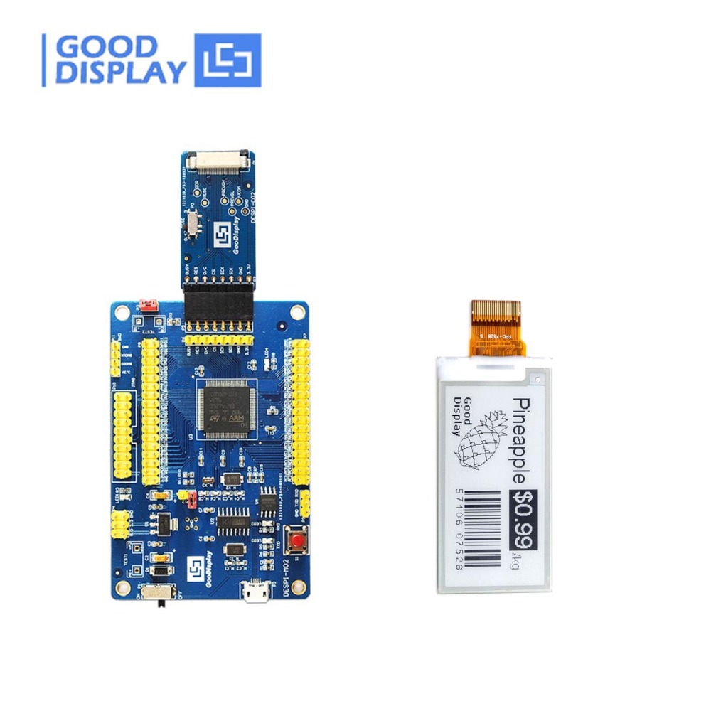 2.13 inch e-paper screen module partial refresh, 4 Grayscale, GDEM0213B74