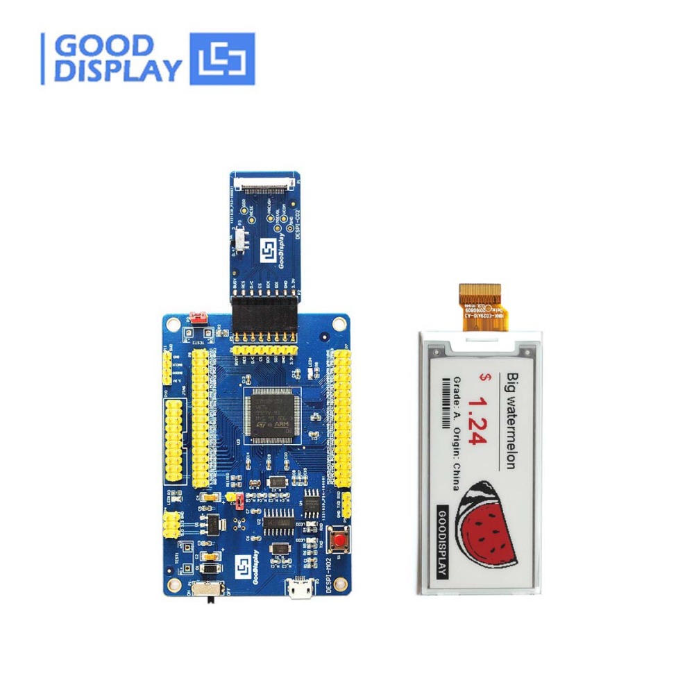 2.9 inch colorful red e-paper display panel, GDEH029Z13