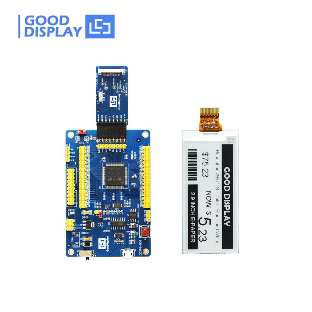 2.9 inch e-paper display partial refresh 4 Grayscale black and white, GDEM029T94