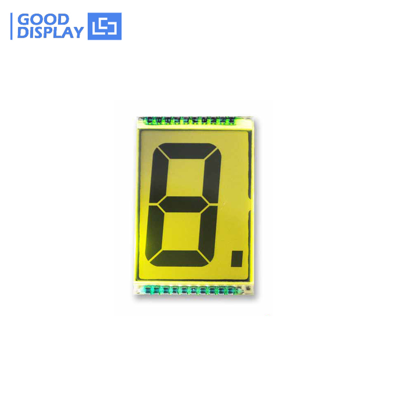 1 Digit LCD Panel TN Positive Graphic Dot Matrix LCD, EDC004