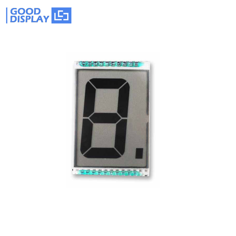 1 Digit LCD Panel TN Positive Graphic Dot Matrix LCD, EDC004