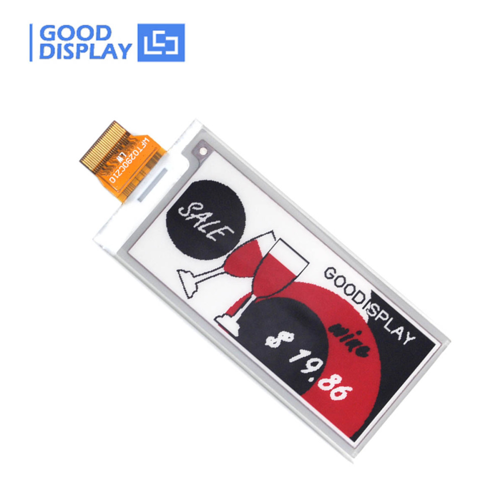 2.9 inch E-Paper UC8151D Tri-color E-ink Panel SPI interface, GDEW029Z13