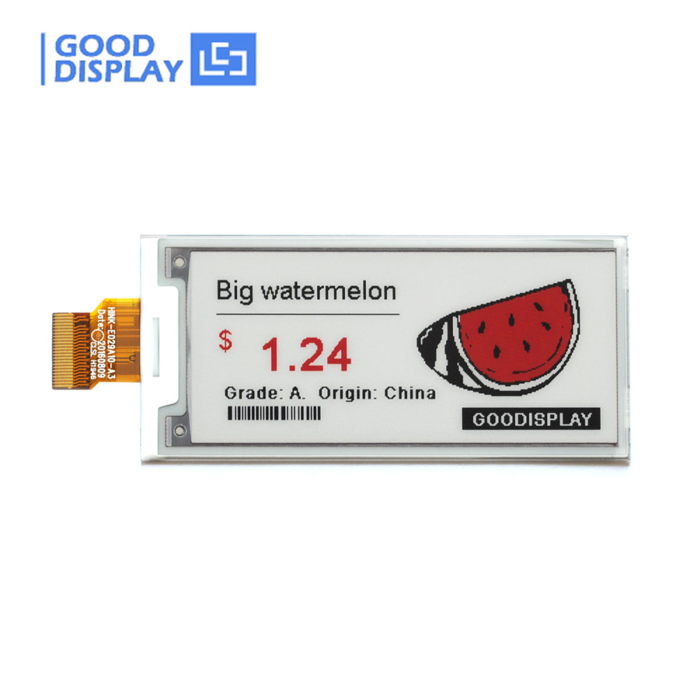 2.9 inch E-ink Tablet NFC E Ink Color Display Module, GDEH029Z13