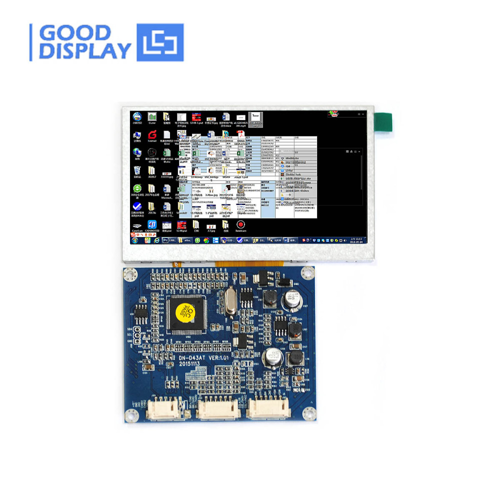 4.3 inch TFT Module 480x272 Resolution VGA, Video Color LCD Panel, GDN-D43AT-W043W03Q