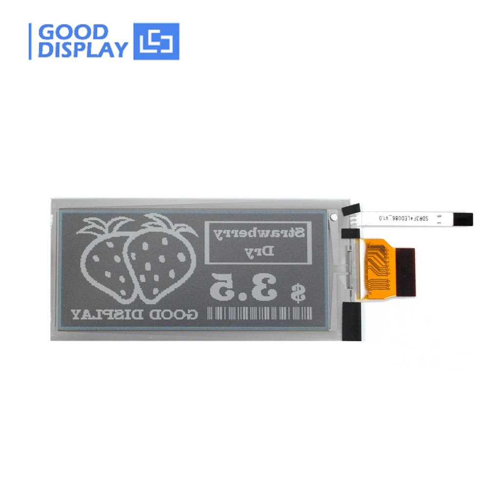 2.9'' E-Paper Eink Display UC8151C Backlit Electronic Paper Screen, GDEW029T5-FL02
