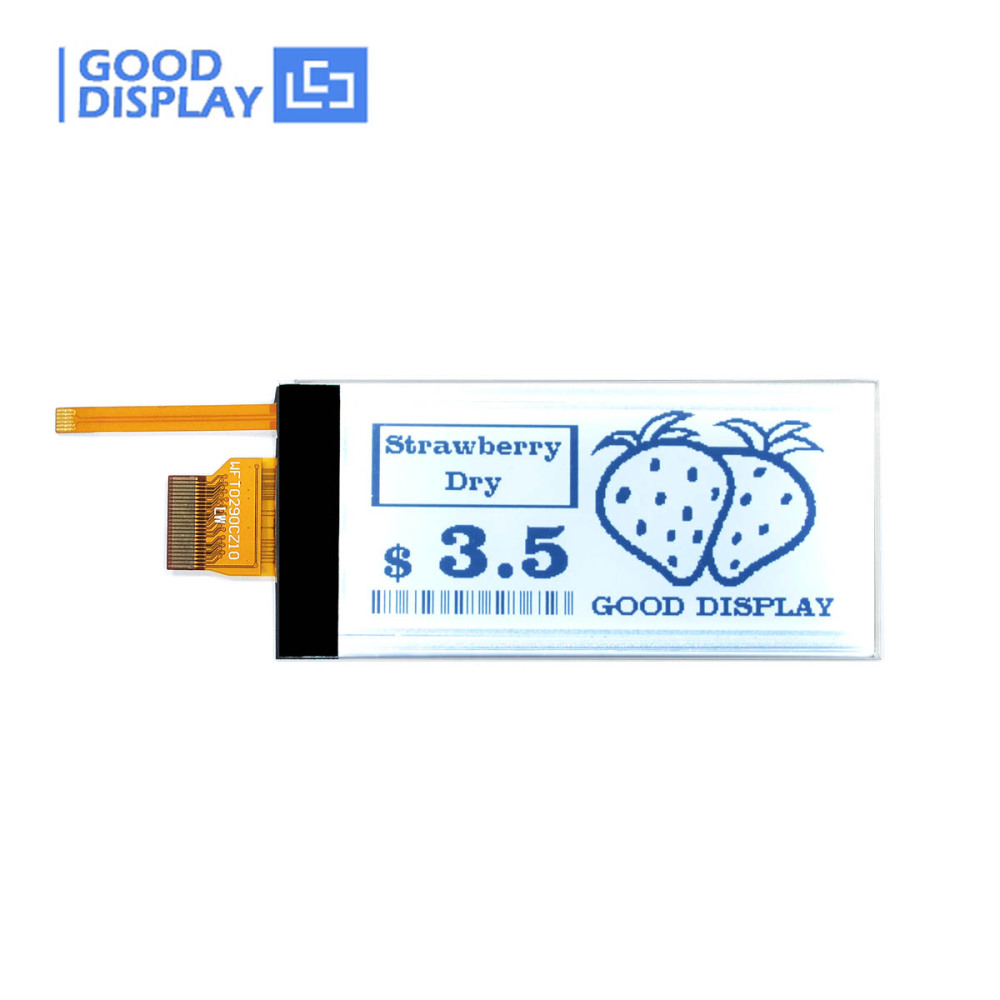 2.9'' E-Paper Eink Display UC8151C Backlit Electronic Paper Screen, GDEW029T5-FL02
