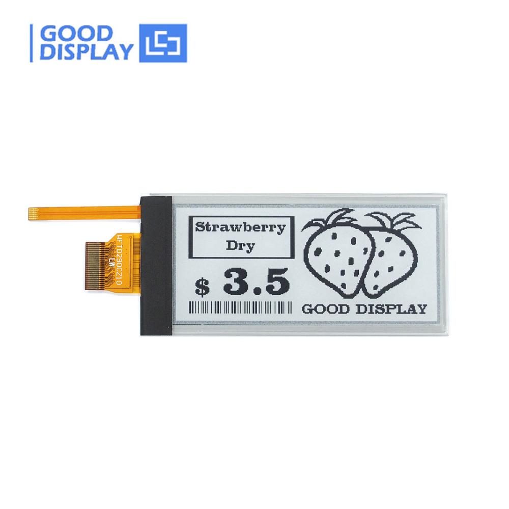 2.9'' E-Paper Eink Display UC8151C Backlit Electronic Paper Screen, GDEW029T5-FL02