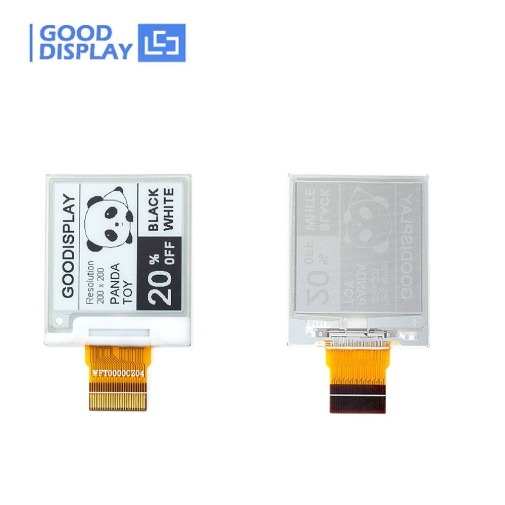 Small 1.54inch Epaper 200x200 SPI Cheap E ink Display, GDEW0154T11