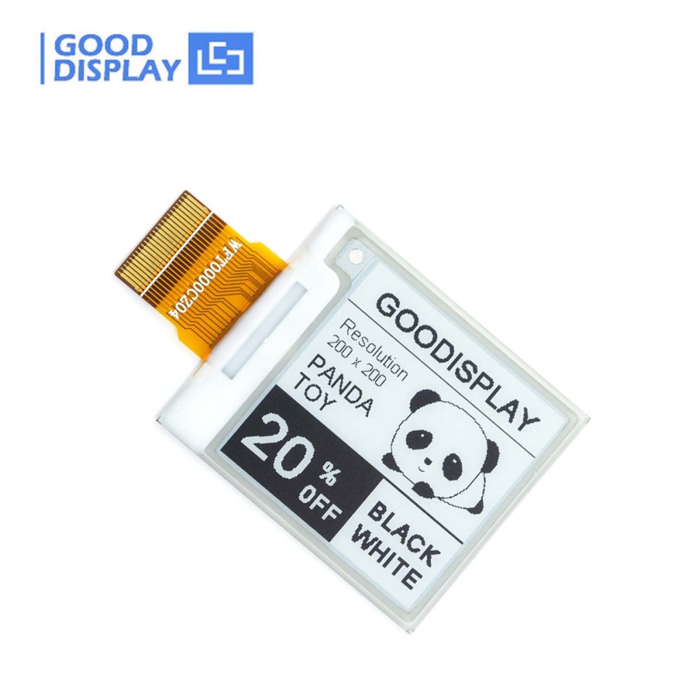 Small 1.54inch Epaper 200x200 SPI Cheap E ink Display, GDEW0154T11