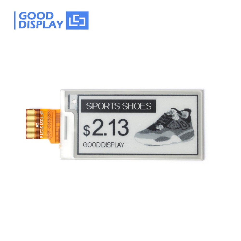 2.13'' Eink Partial Refresh 212x104 Epaper Panel with NFC Board, Refreshed by Mobile, GDEW0213T5D