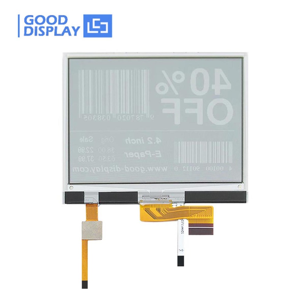 4.2inch epaper 400x300 Touch Display E Paper with Backlit, GDEW042T2FT02