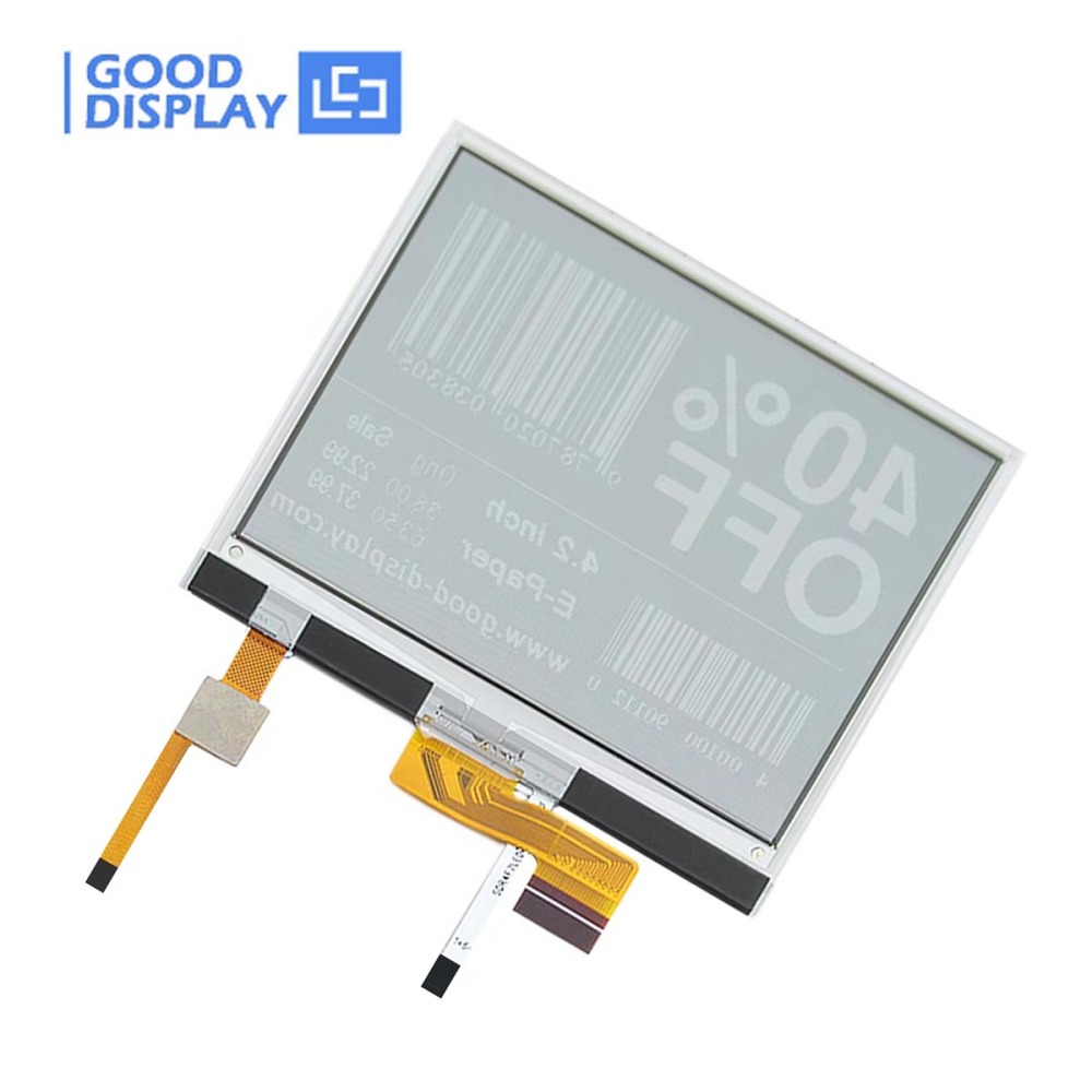 4.2inch epaper 400x300 Touch Display E Paper with Backlit, GDEW042T2FT02