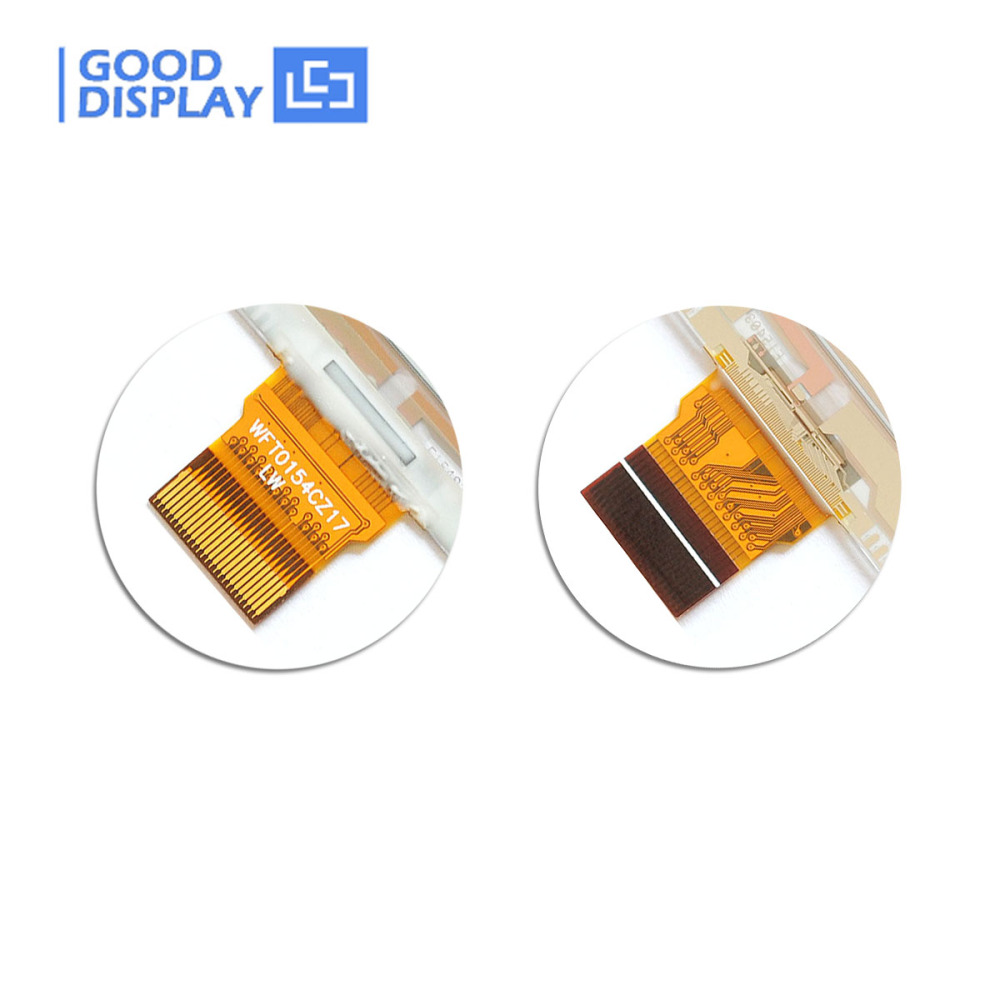 1.54 Inch E-Paper Display,152x152 Resolution High Contrast Radio With Adapter Board E-Ink Screen, GDEW0154M10+DESPI-C02