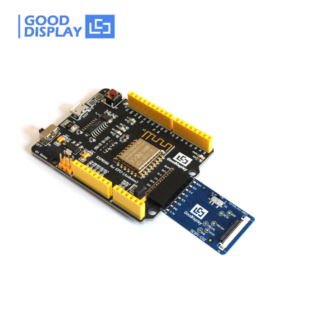 ESP8266 2.13 inch e-paper display support 1.5s fast refresh e ink display module, GDEY0213B74