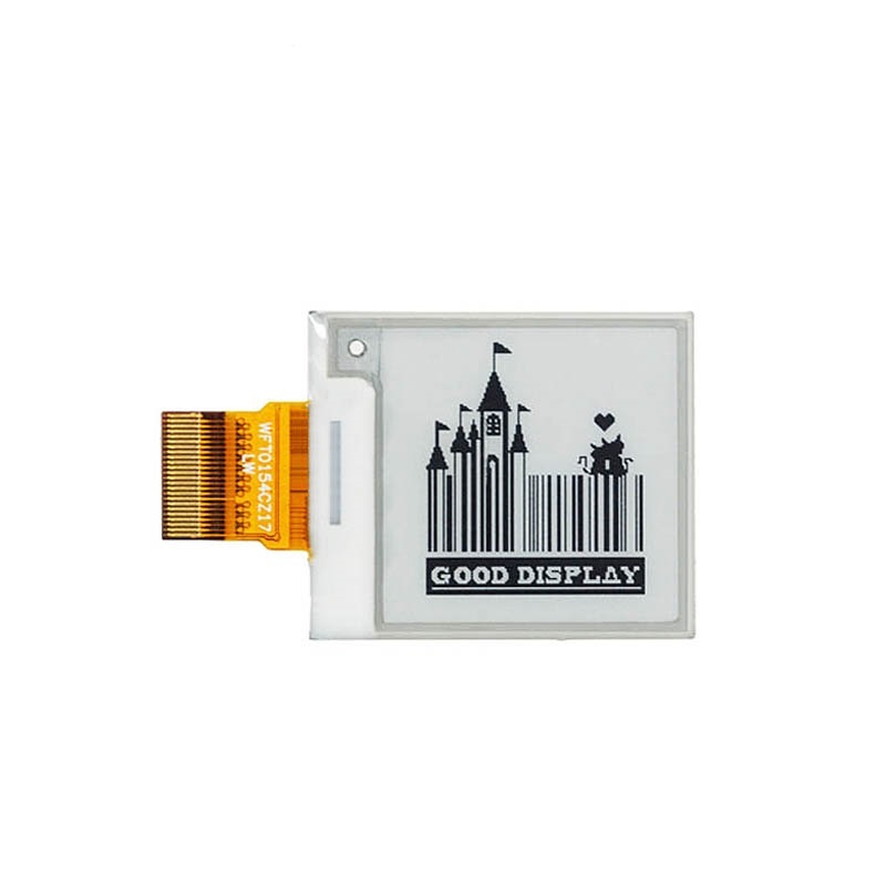 Electronic Paper Screen 1.54 Inch 152x152 EPD 4 Grayscale Panel with Epaper Hat, GDEW0154T8D with adapter board DESPI-C02