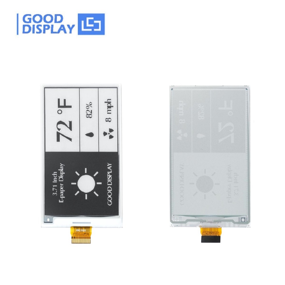3.7 Inch 416x240 E-paper Black And White SPI Fast Refresh Electronic Eink Display ESL