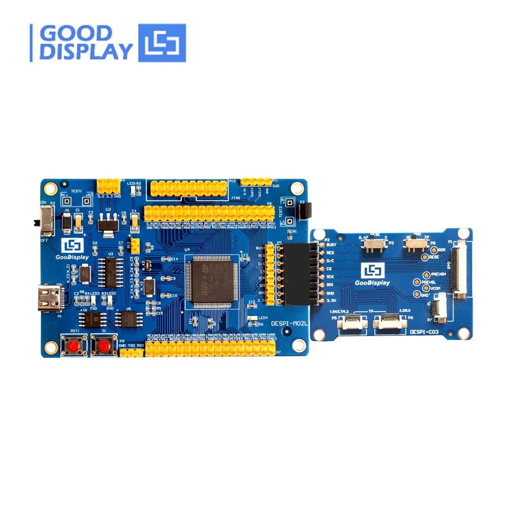 STM32 E-ink Development Board for SPI E-paper Display, supports back light and touch panel, DESPI-L(C03)