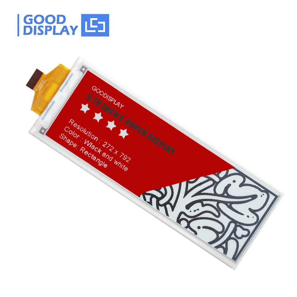 5inch Advanced Epaper Eink Screen Expansion HAT Colors E-Ink Display ...