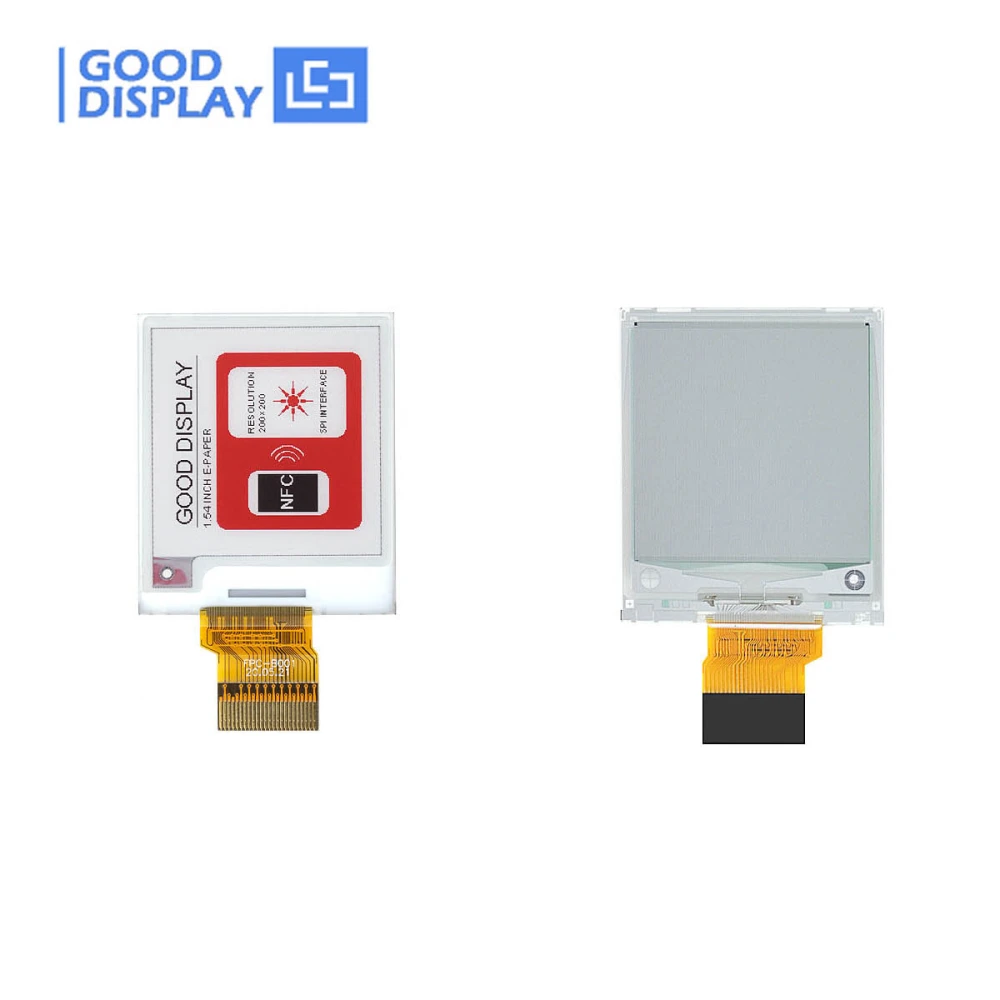 Module C02 Interface Mini Small ESL E Ink Display E Paper Screen Raspberry Pi 1.54 Inch ...