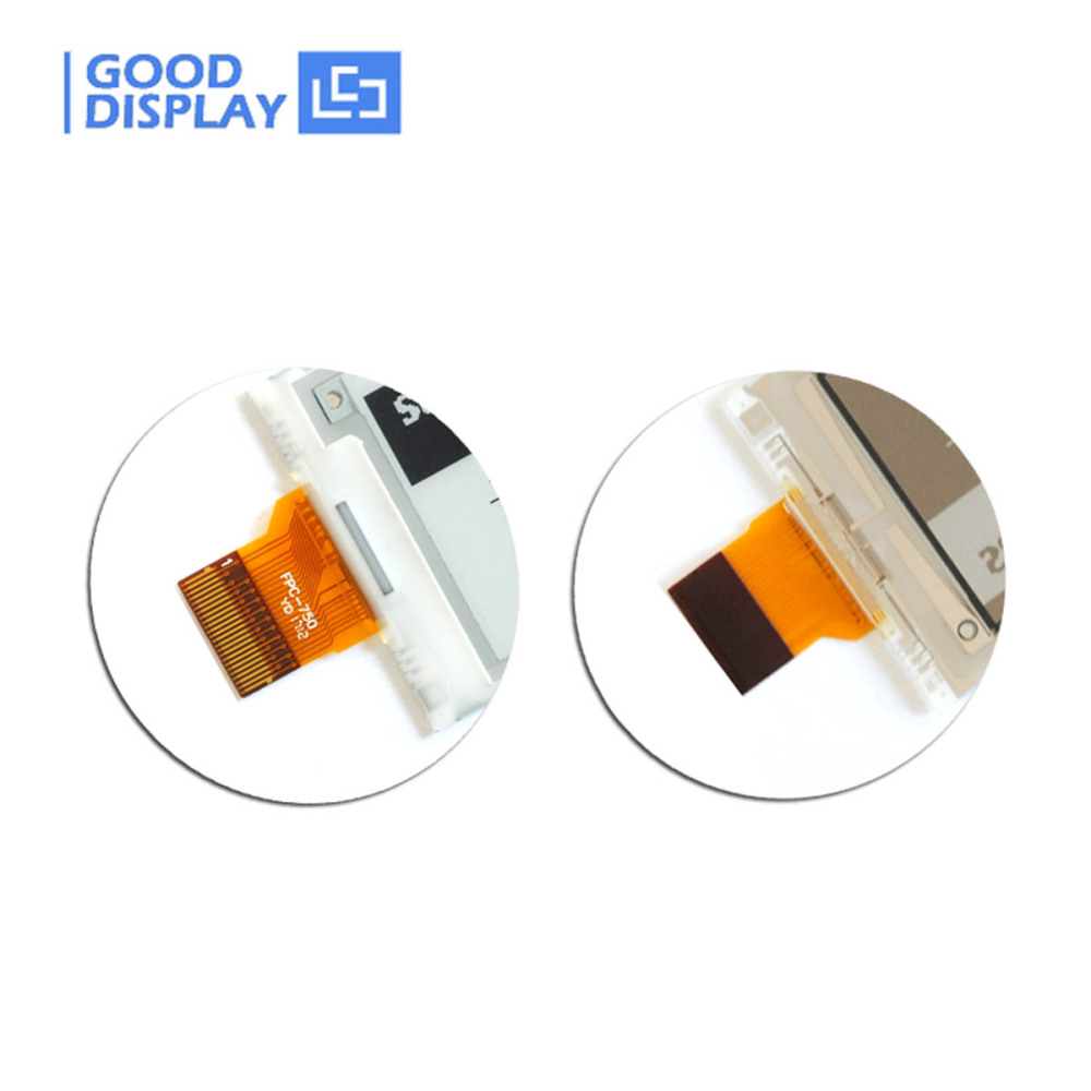 2.9 inch e-paper 296x128 resolution eink monitor and epaper HAT, GDEM029E97 with adapter board DESPI-C02