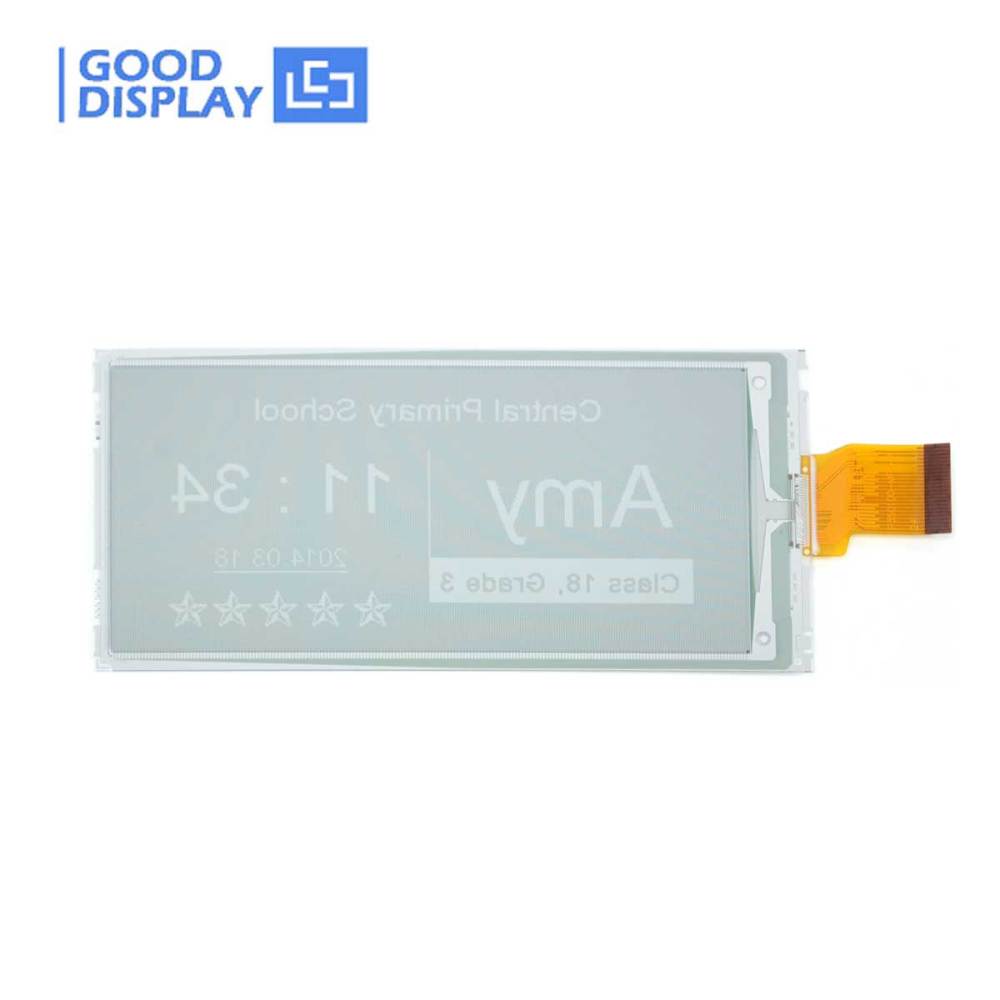 3.5 inch Epaper 384x184 resolution SPI Eink Screen Support 1.5s Fast Refresh, GDEQ035T81