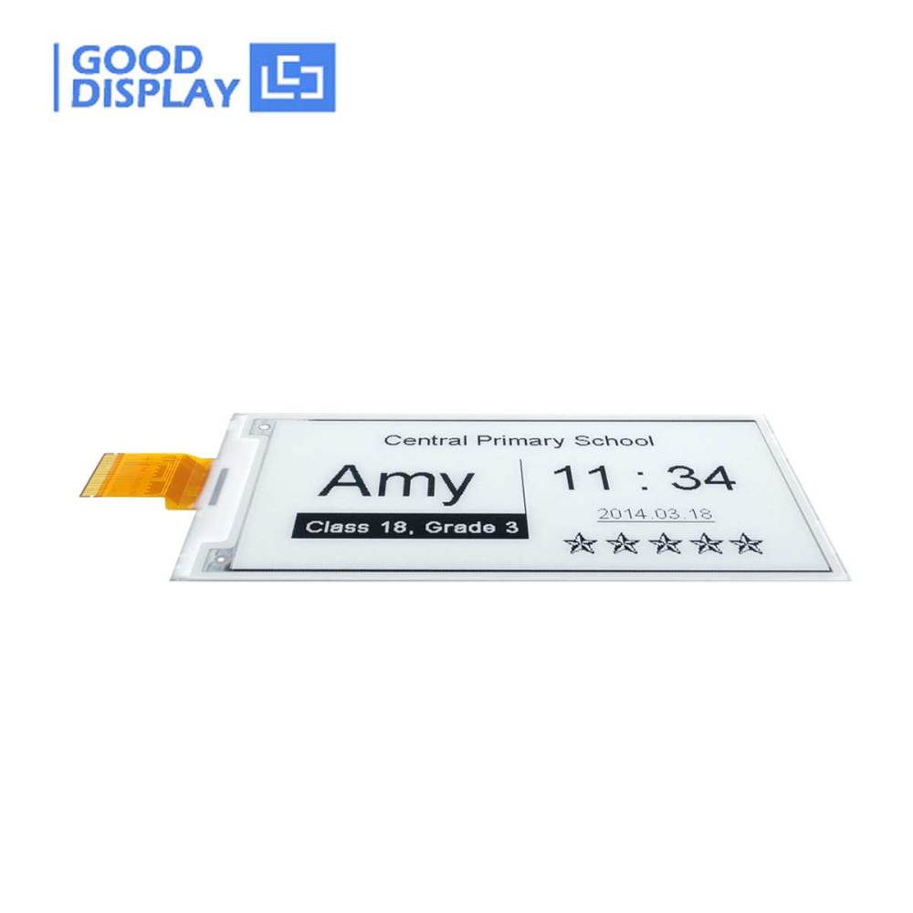 3.5 inch Epaper 384x184 resolution SPI Eink Screen Support 1.5s Fast Refresh, GDEQ035T81