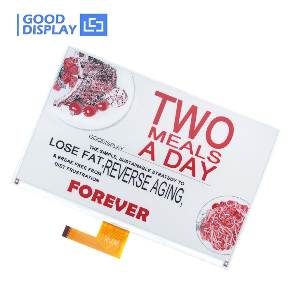 GooDisplay Large Color Epd 11.6 inch E Ink E Paper Eink Display Tri-Color E-Ink Display